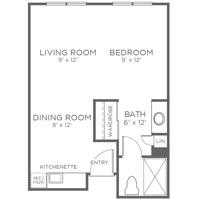 Studio Floor Plan